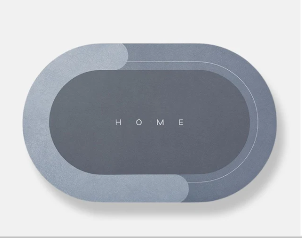 Tapis de bain ultra absorbant, antidérapant et séchage rapide