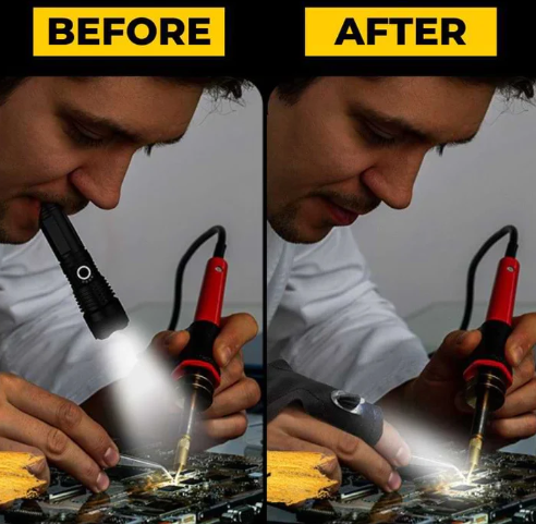 Gants Led Lumineux Pour Dépannage Multifonctions (1 paire)