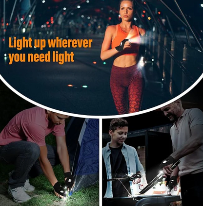 Gants Led Lumineux Pour Dépannage Multifonctions (1 paire)