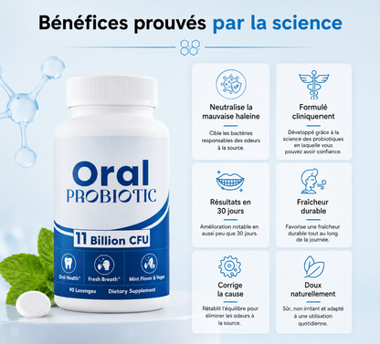Capsules anti mauvaise haleine