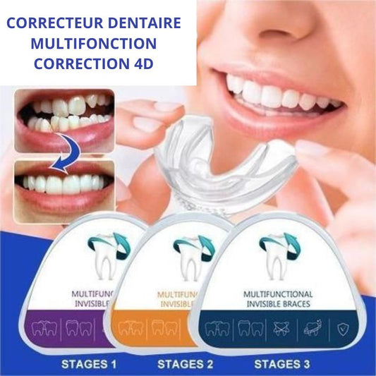 Correcteur de dents à 3 niveaux