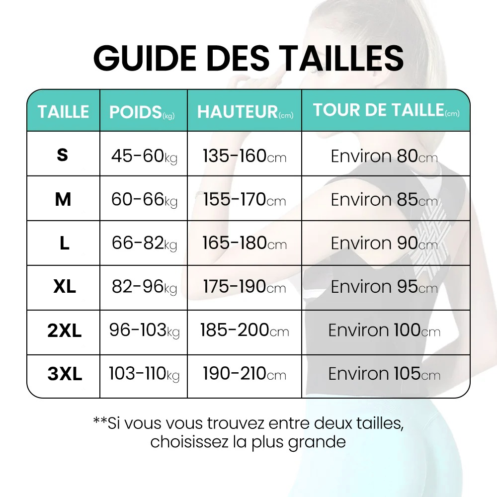 Soulagez votre dos - Correcteur de posture instantané