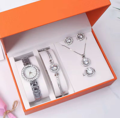 Coffret Bijoux Luxe Ensemble de 5 Bijoux