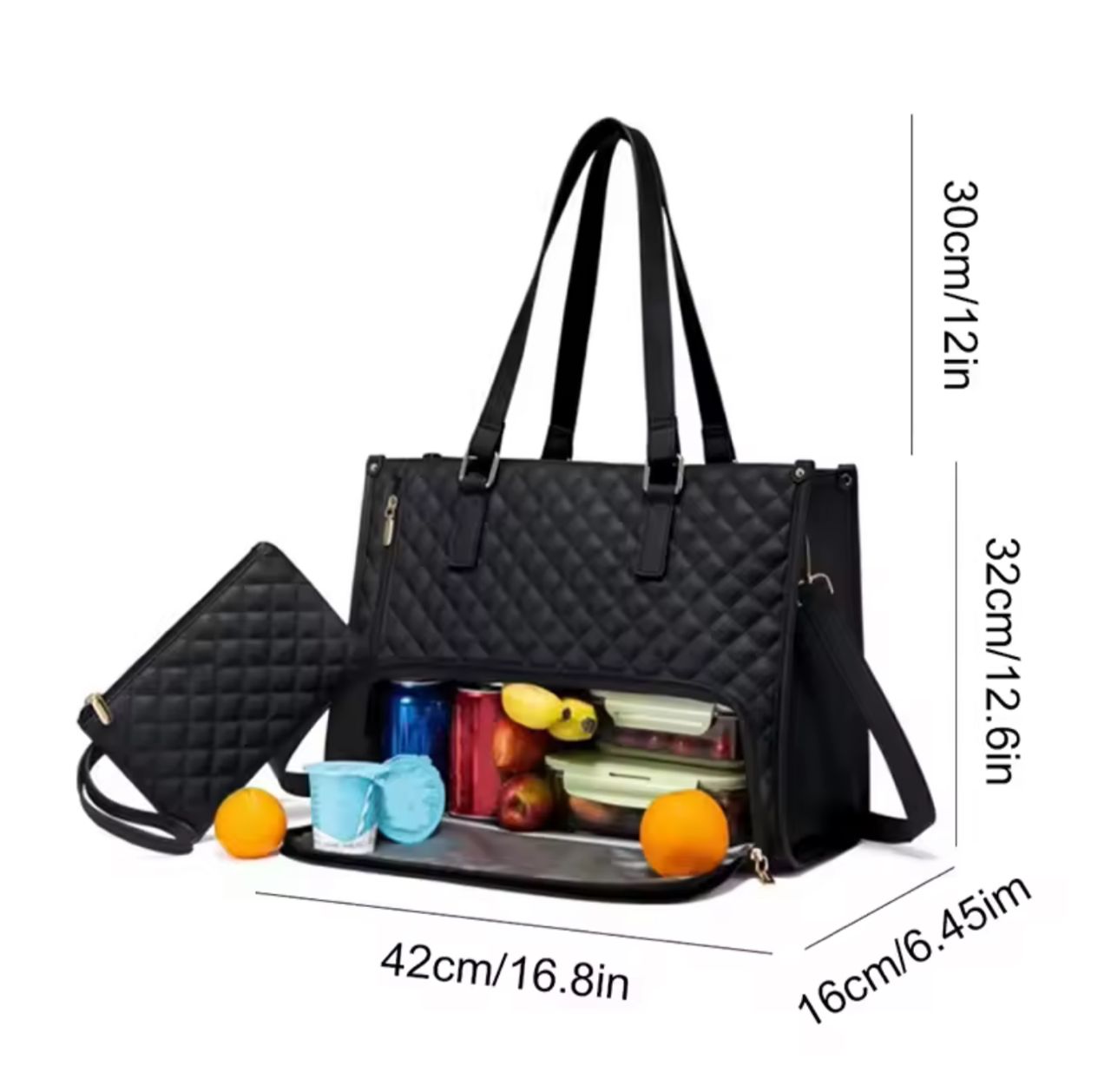 Sac fourre-tout élégant isotherme