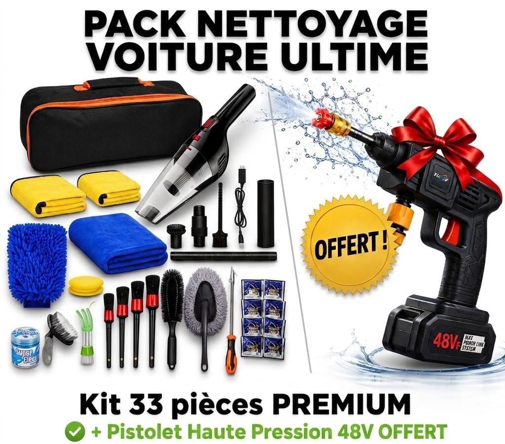 Pack Pro De Nettoyage Auto