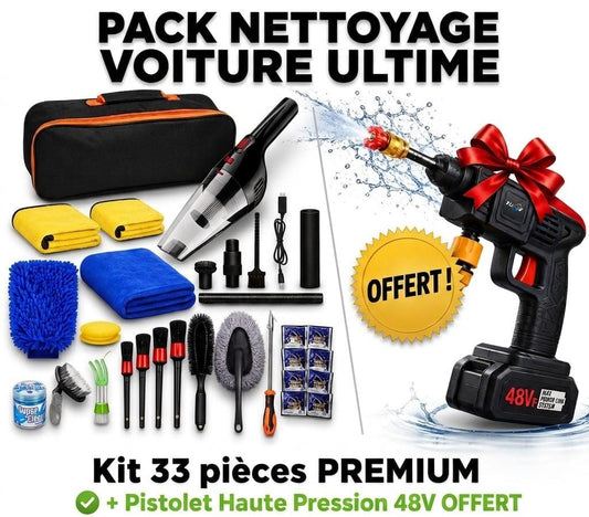Pack Pro De Nettoyage Auto
