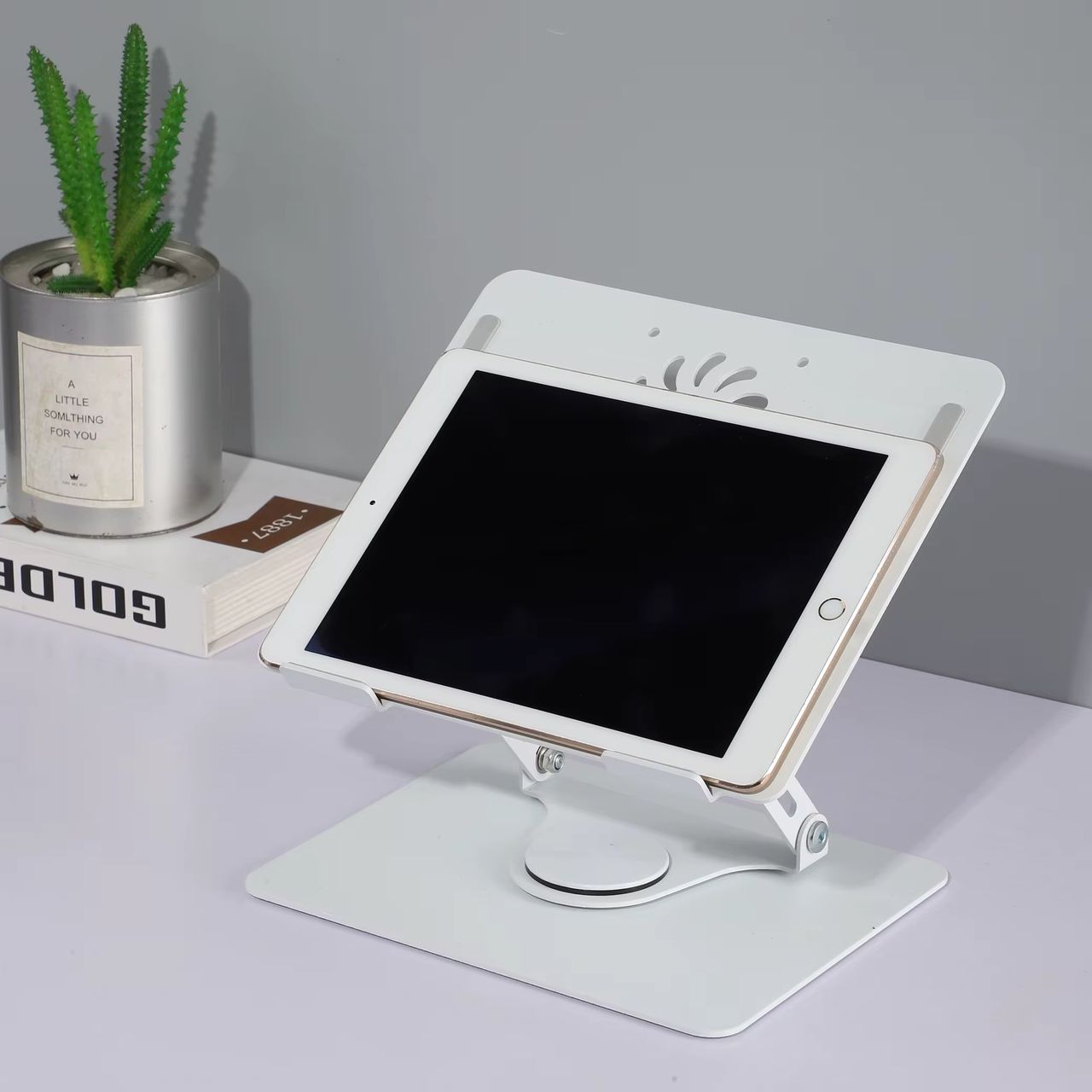 Support Ordinateur Portable Premium - Pliable Et Rotatif avec système de refroidissement