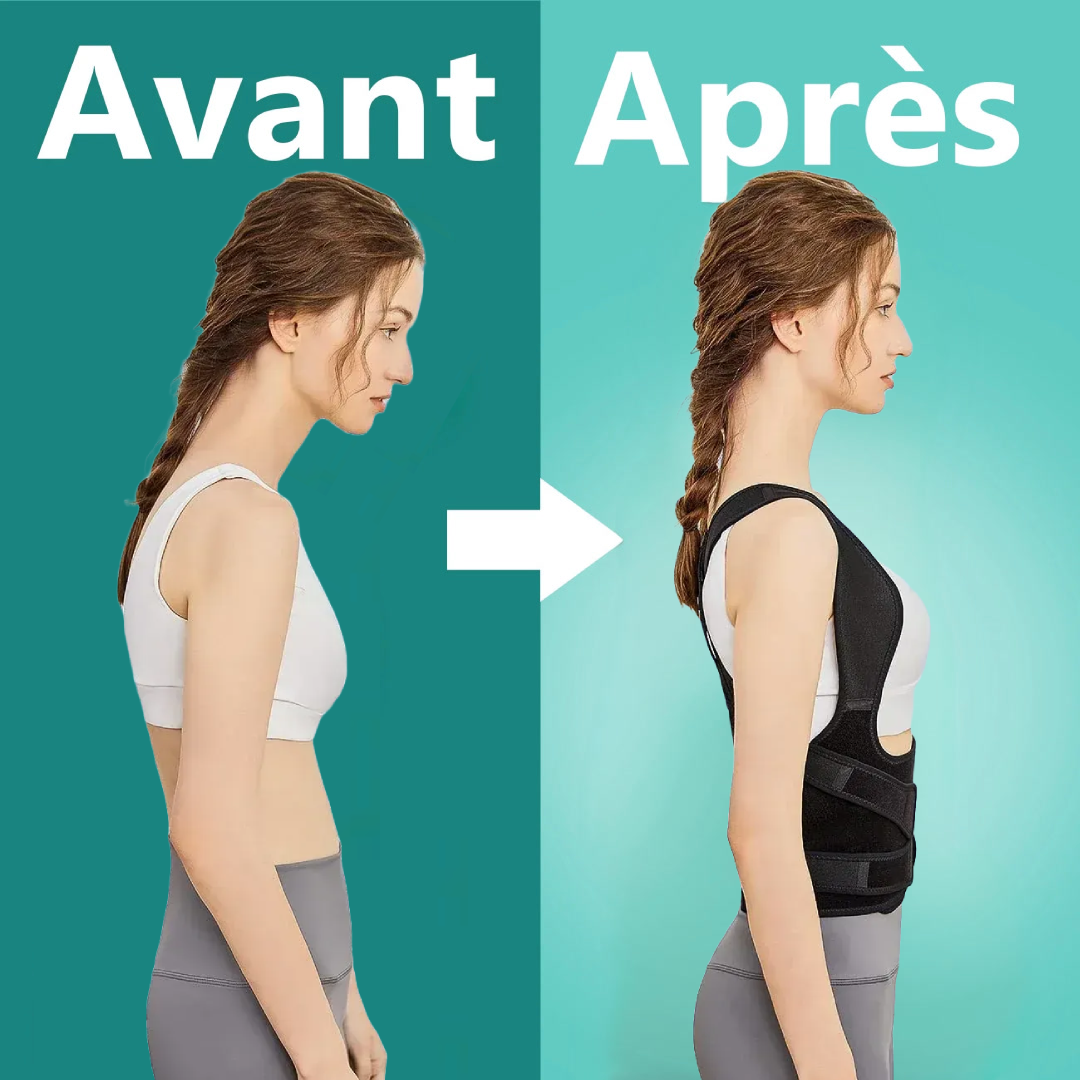 Soulagez votre dos - Correcteur de posture instantané