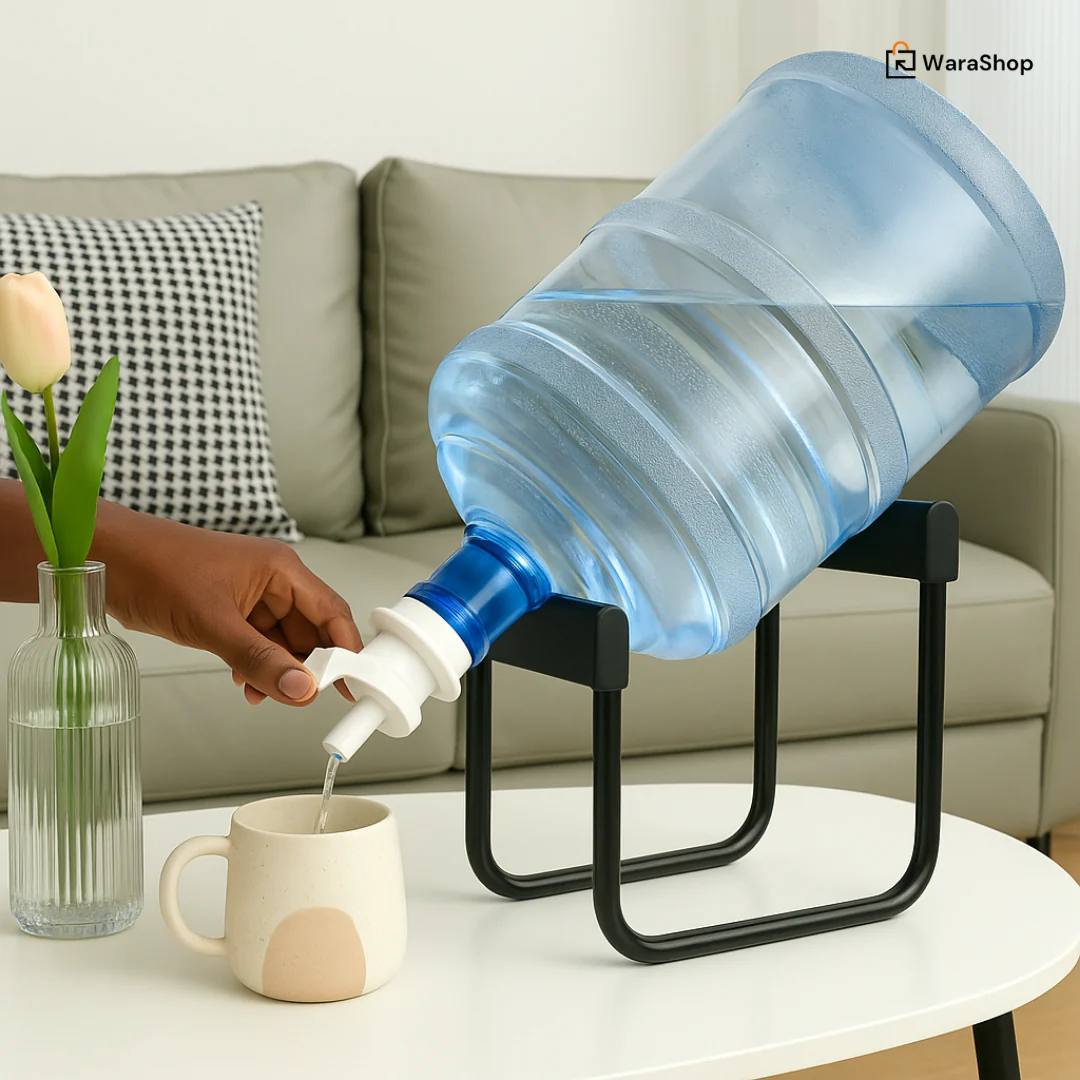 💧 Support Pour Bonbonne d'eau (Robinet offert) - Stable, Pratique et Résistant